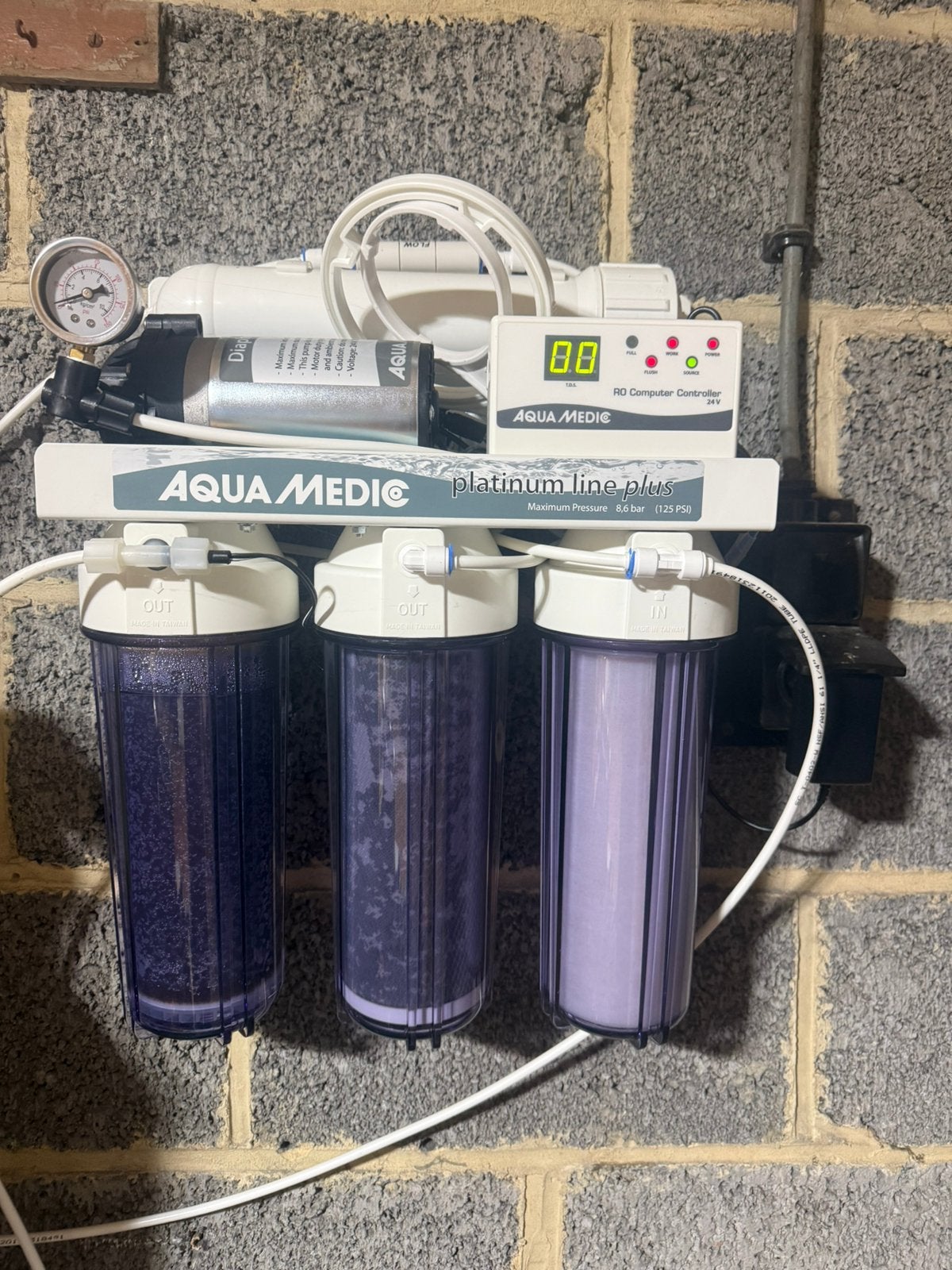 Aquamedic platinium plus osmose-eenheid, Ophalen, Zo goed als nieuw