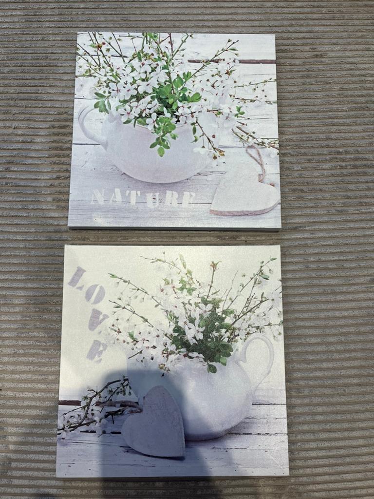 2 petits tableaux, Enlèvement