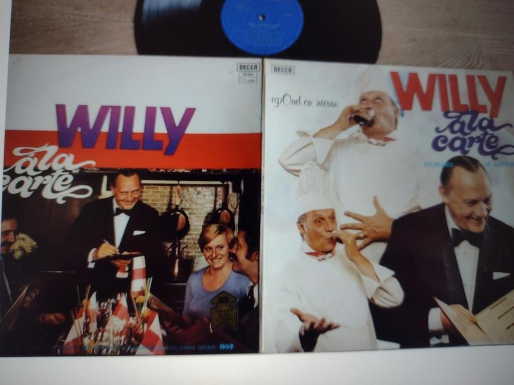 LP: WILLY LUSTENHOUWER: WILLY A LA CARTE klaphoes, Cd's en Dvd's, Ophalen of Verzenden, Gebruikt, 12 inch, Levenslied of Smartlap