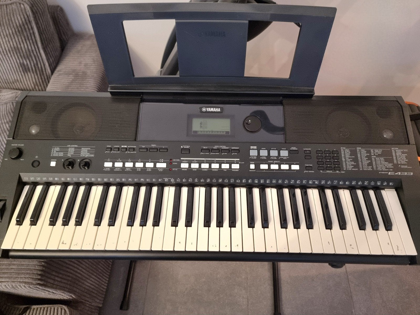 Yamaha keyboard PSR E433, Musique & Instruments, Claviers, Enlèvement, Yamaha