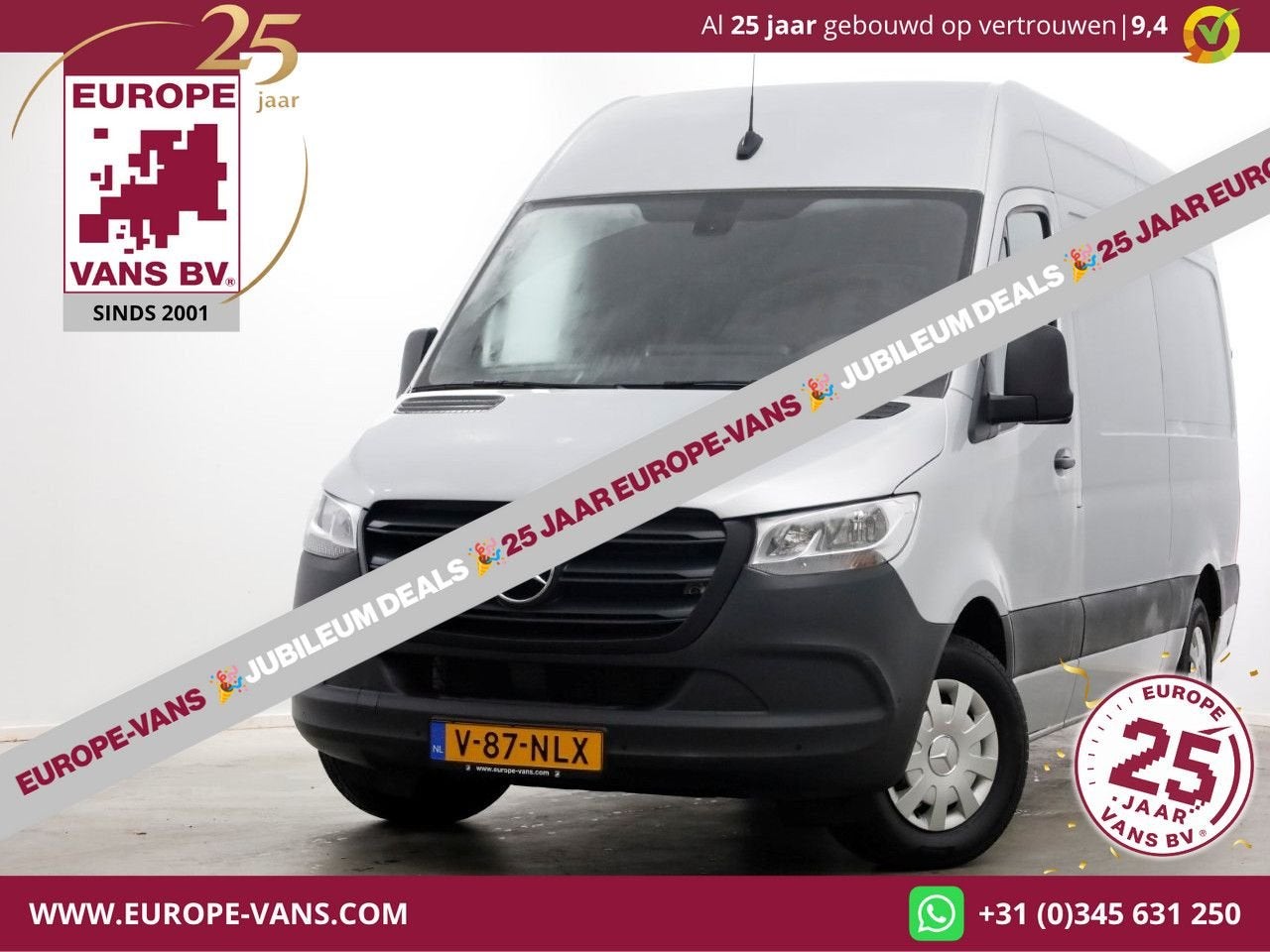 Mercedes-Benz Sprinter 315 CDI 150pk RWD 9G Automaat L2H2 Ai, Automaat, Mercedes-Benz, Bedrijf, Diesel