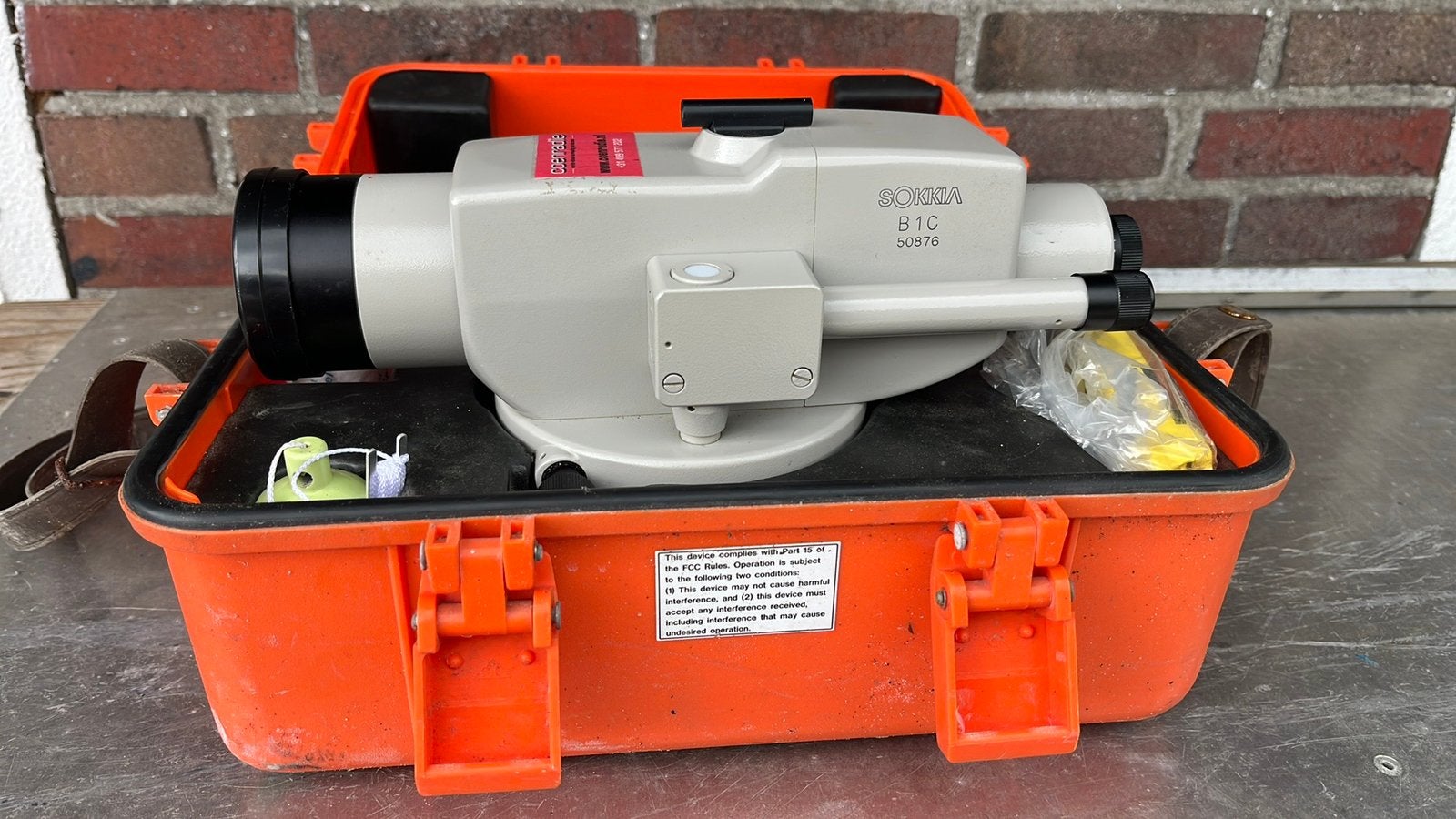 Sokkia b1c  meetinstrument, Ophalen, Zo goed als nieuw