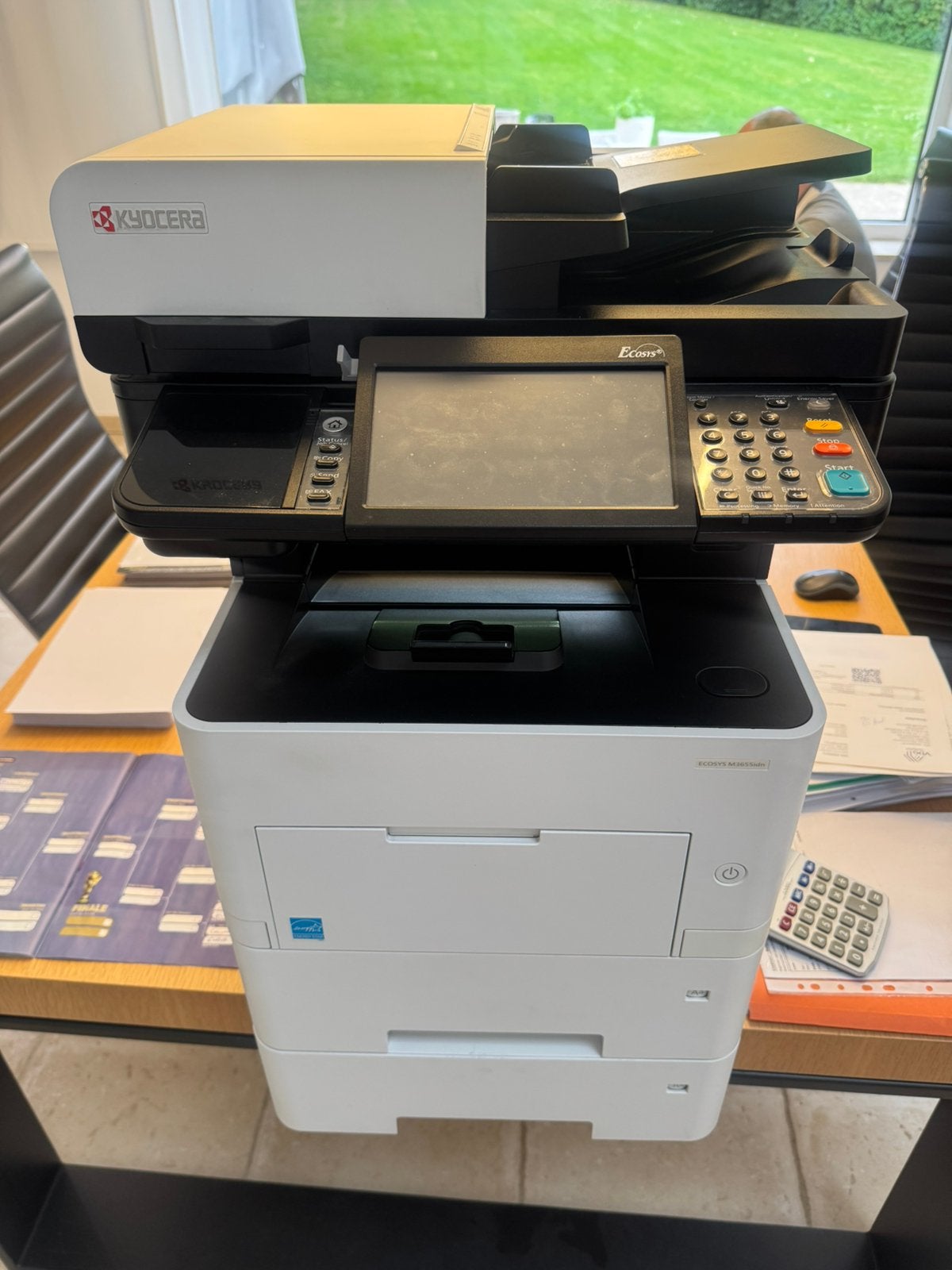 Imprimante Kyocera Ecosys M3655idn avec code d'erreur, Informatique & Logiciels, Enlèvement, Utilisé, Imprimante