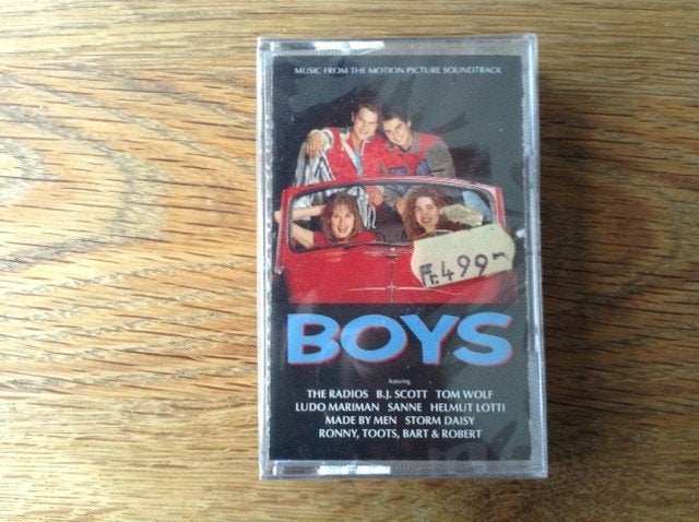 muziekcassette boys, Filmmuziek en Soundtracks, 1 bandje, Ophalen of Verzenden, Origineel