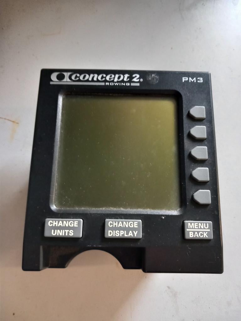Concept 2 rowerg  PM 3 monitor, Enlèvement