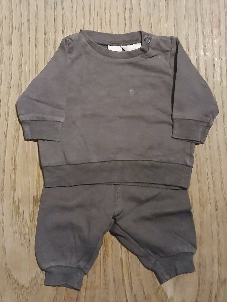 H&M Stoere Sweatset / Trainingspakje Antraciet (Maat 56), Gebruikt, Jongetje of Meisje, H&M, Ophalen of Verzenden