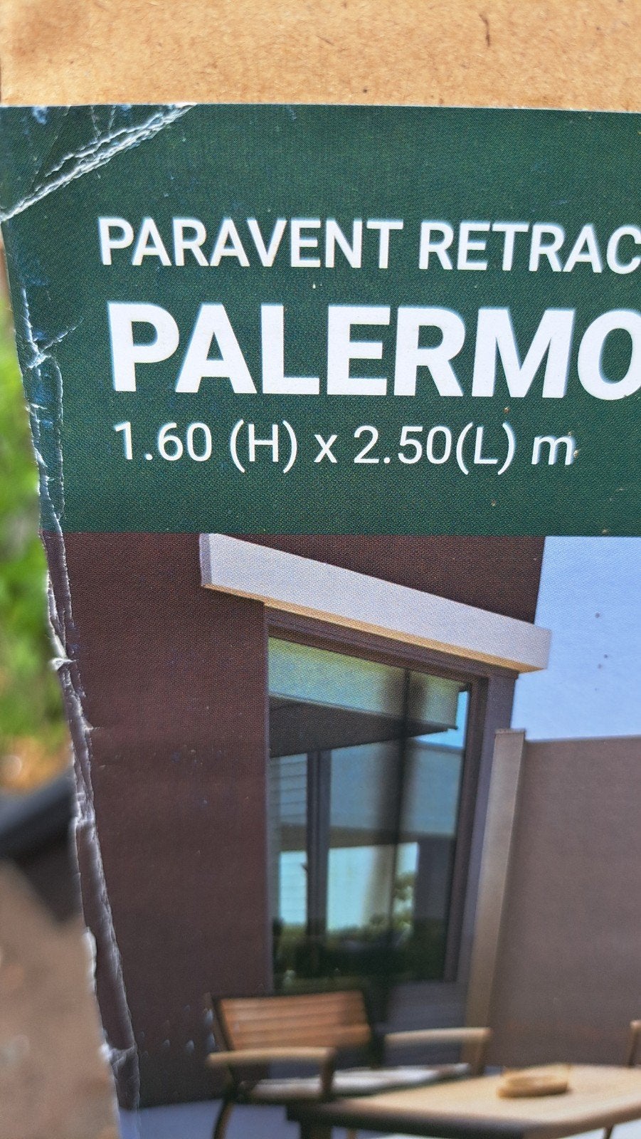 Palermo  Nieuw,Inkazen, schaduw paravent wind of zon, Jardin & Terrasse, Voiles d'ombrage, Enlèvement