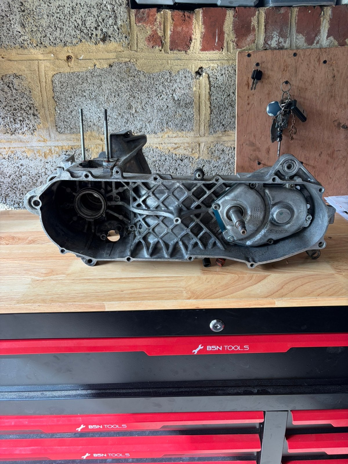 Bloc moteur mbk booster, Enlèvement