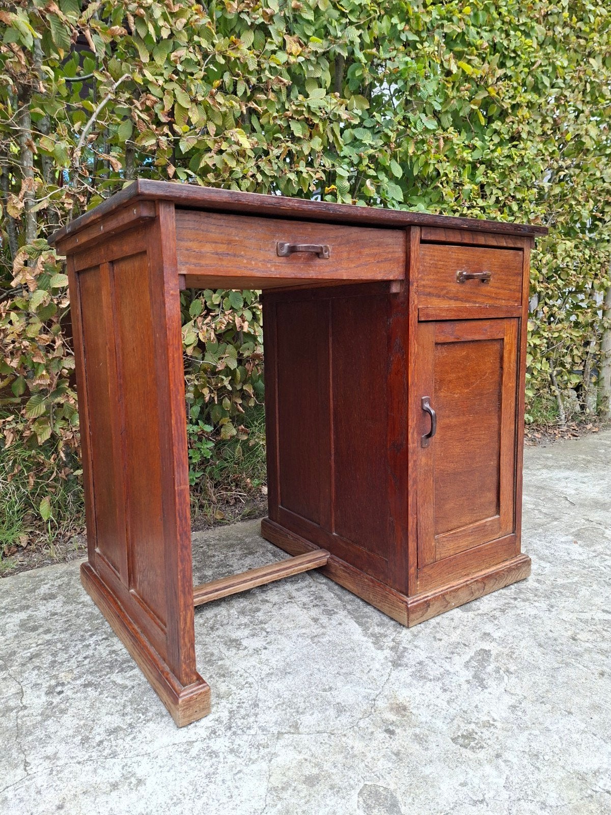 Vintage bureau, Ophalen, Gebruikt, Vintage, 87 cm