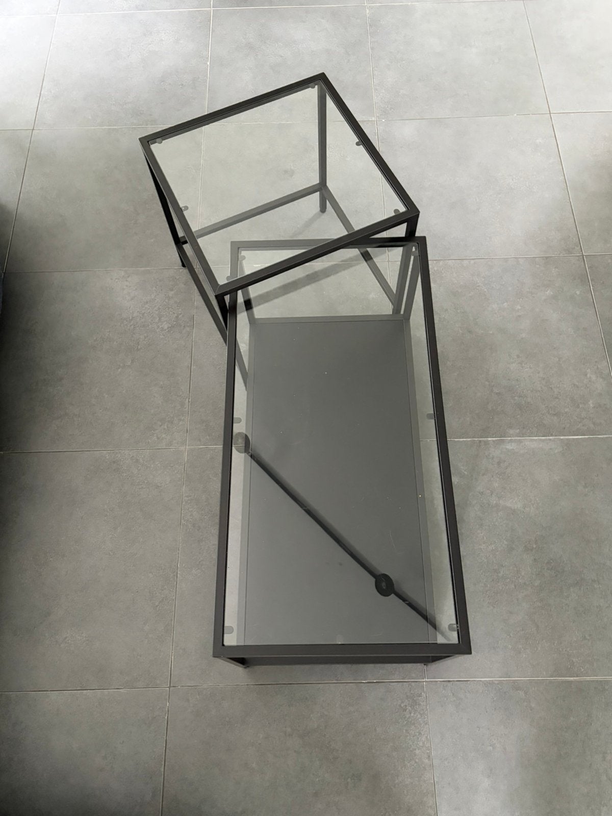 Salontafel - vittsjö, Huis en Inrichting, Gebruikt, Metaal of Aluminium, Eenvoudig ontwerp, 75 cm of meer