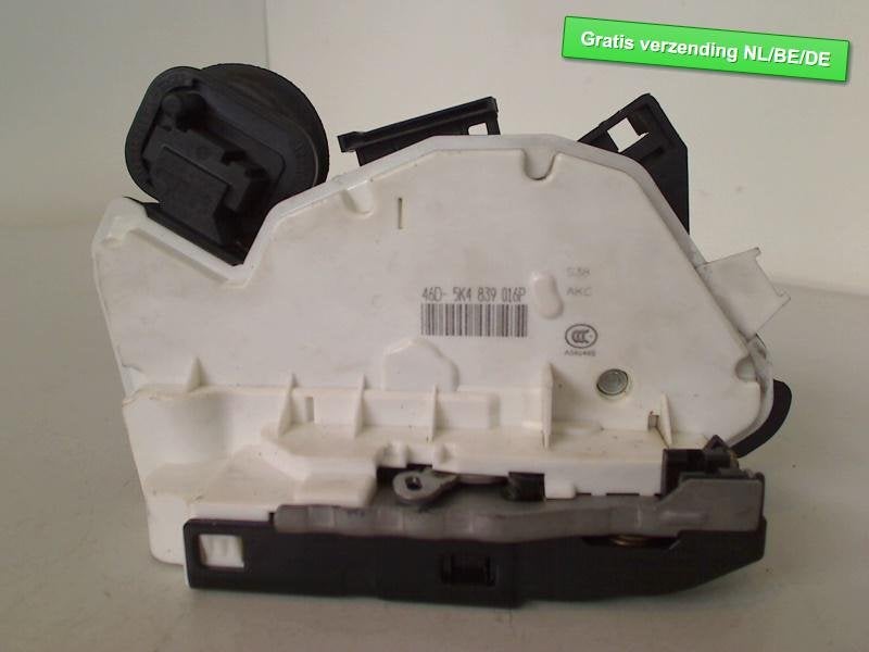 SERRURE DE PORTE ARRIÈRE DROITE Golf VI (5K1) (5K4839016P), Volkswagen, Volkswagen AG, Utilisé, Kundenbetreuung@volkswagen.de