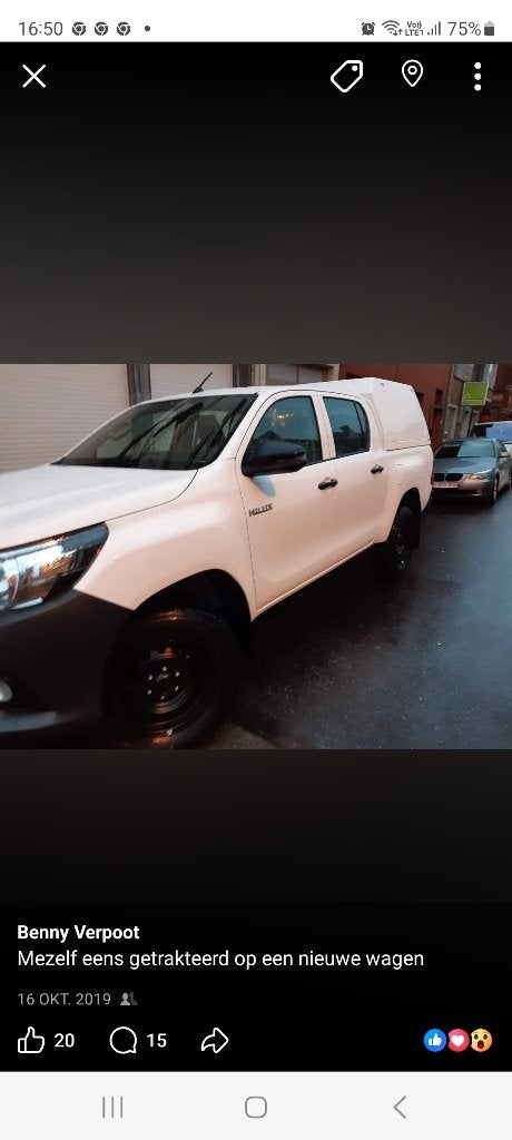 Hardtop hilux, Auto-onderdelen, Carrosserie, Ophalen, Gebruikt, Achterklep, Toyota