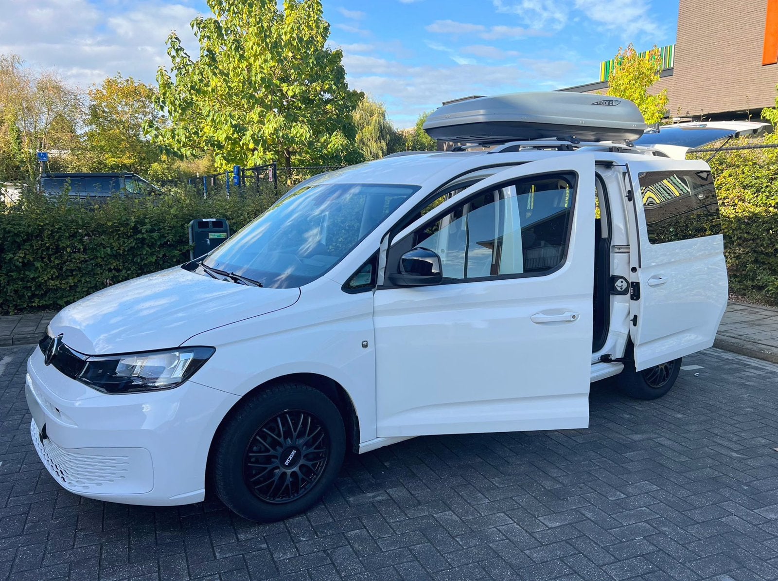 Volkswagen Caddy Maxi 7-Zit Automaat 2.0TDi, Auto's, Automaat, 4 cilinders, Diesel, 5 deurs