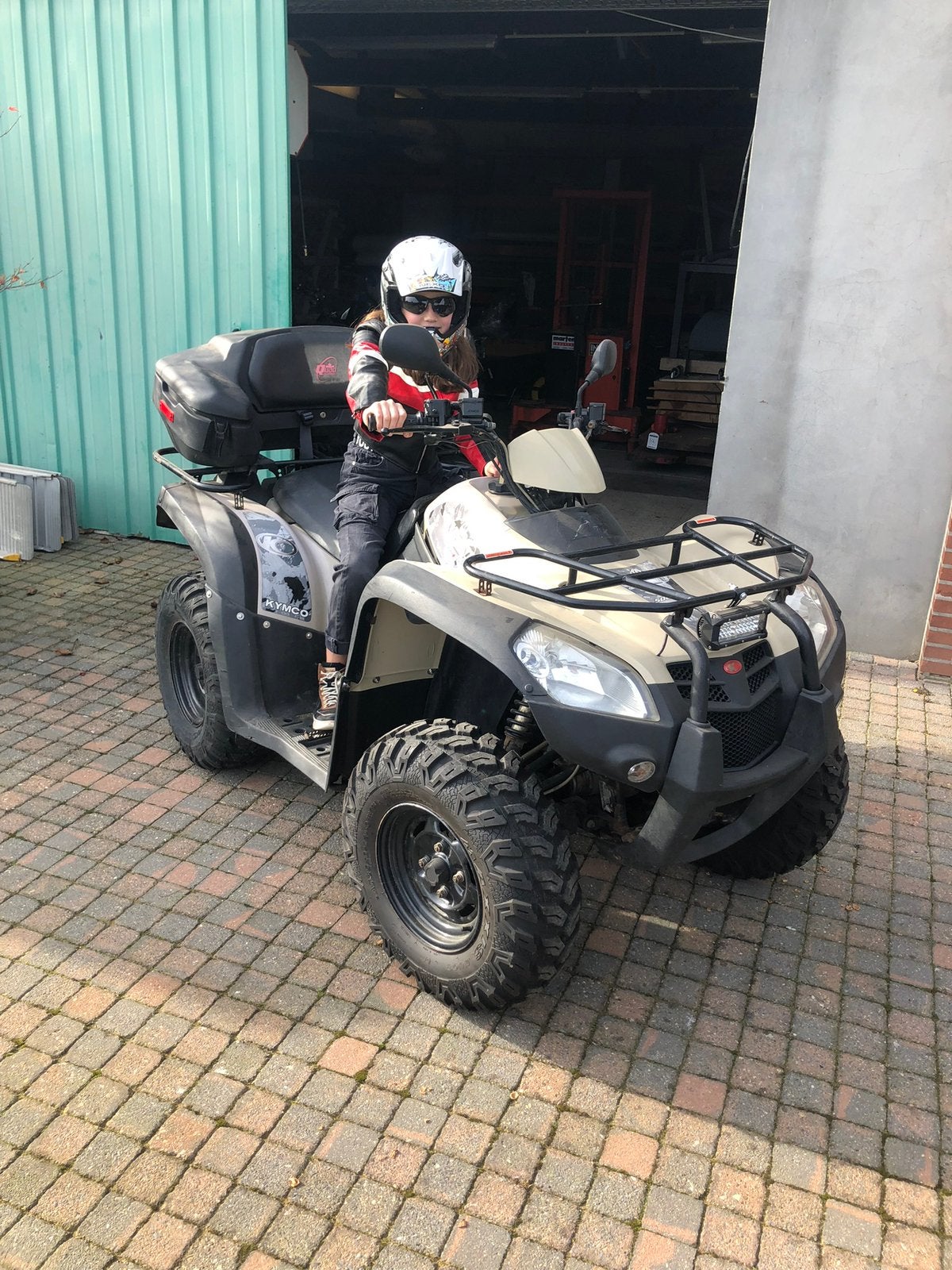Quad kymco mxu500, Motoren, 1 cilinder, 12 t/m 35 kW, 500 cc