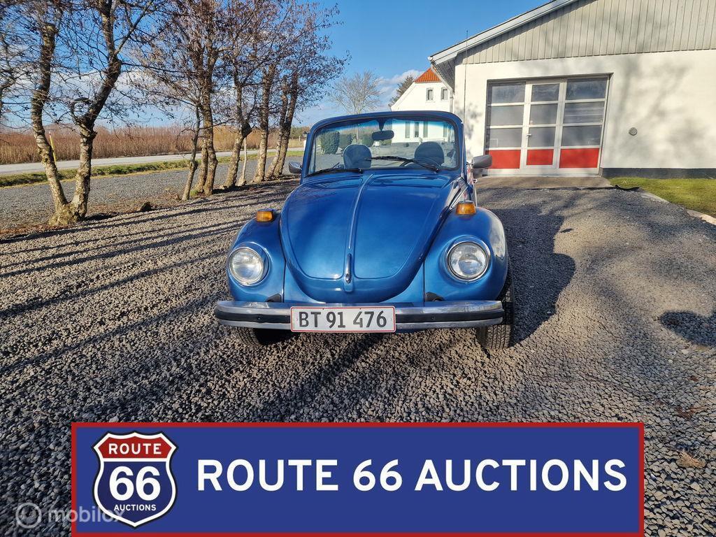 Volkswagen Super Beetle Cabriolet | 1978 | Route 66 Auctions, Autos, Achat, Entreprise, Autre carrosserie, Essence