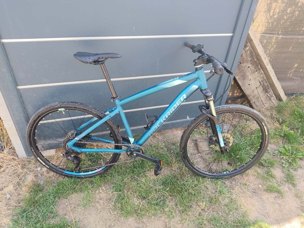 VTT ROCKRIDER ST 530 WOMEN BLUE - TAILLE M, Enlèvement, Utilisé, Femmes, Autres marques