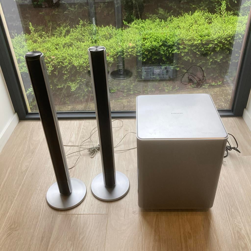 Samsung soundbar + Subwoofer - Model HW-E551, Ophalen, Zo goed als nieuw, Soundbar