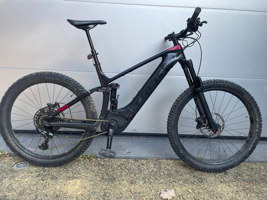 Trek PowerFly 9.7, Fietsen en Brommers, Fietsen | Mountainbikes en ATB, Gebruikt, Heren, Trek, Fully, Schijfrem, Ophalen