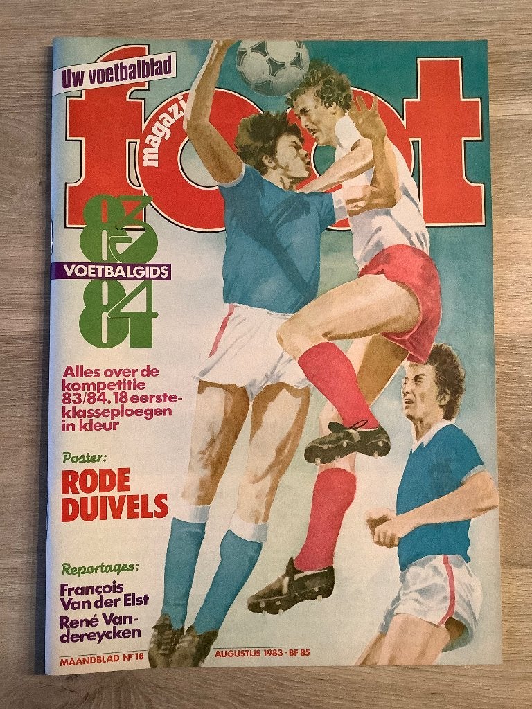 Voetbal Competitiegids 1983-1984 Foot Magazine, Sport de ballon, Foot., Enlèvement ou Envoi, Comme neuf