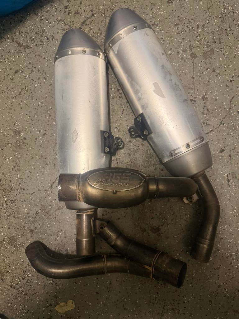 Honda. Crf 450 dubelle uitlaat hgs, Ophalen of Verzenden, Honda