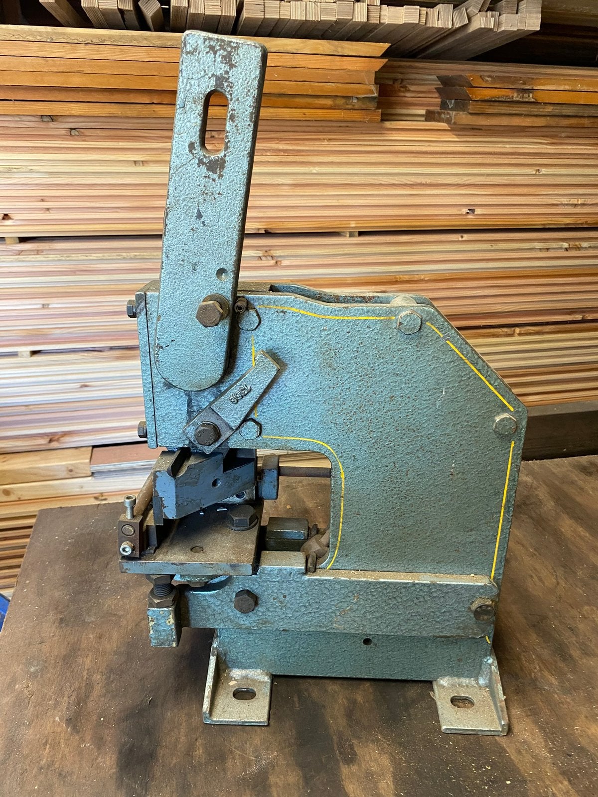 Metaalknipschaar, Doe-het-zelf en Bouw, Gereedschap | Zaagmachines, Ophalen, Zo goed als nieuw, Overige typen