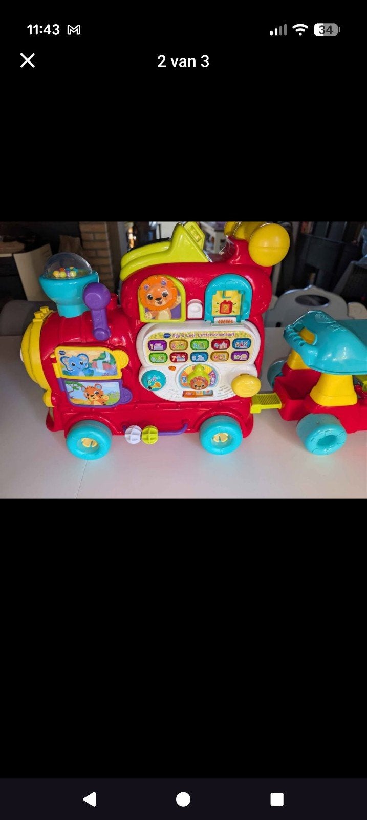 trein vtech, Enlèvement, Utilisé, 2 à 4 ans