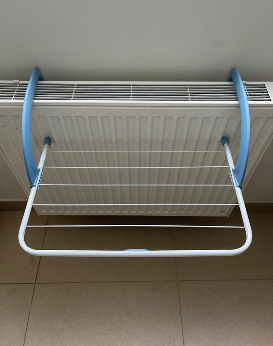 Séchoir à radiateur pliable/étendoir suspendu pour balcon, Jardin & Terrasse, Enlèvement ou Envoi, Comme neuf, Séchoir à linge
