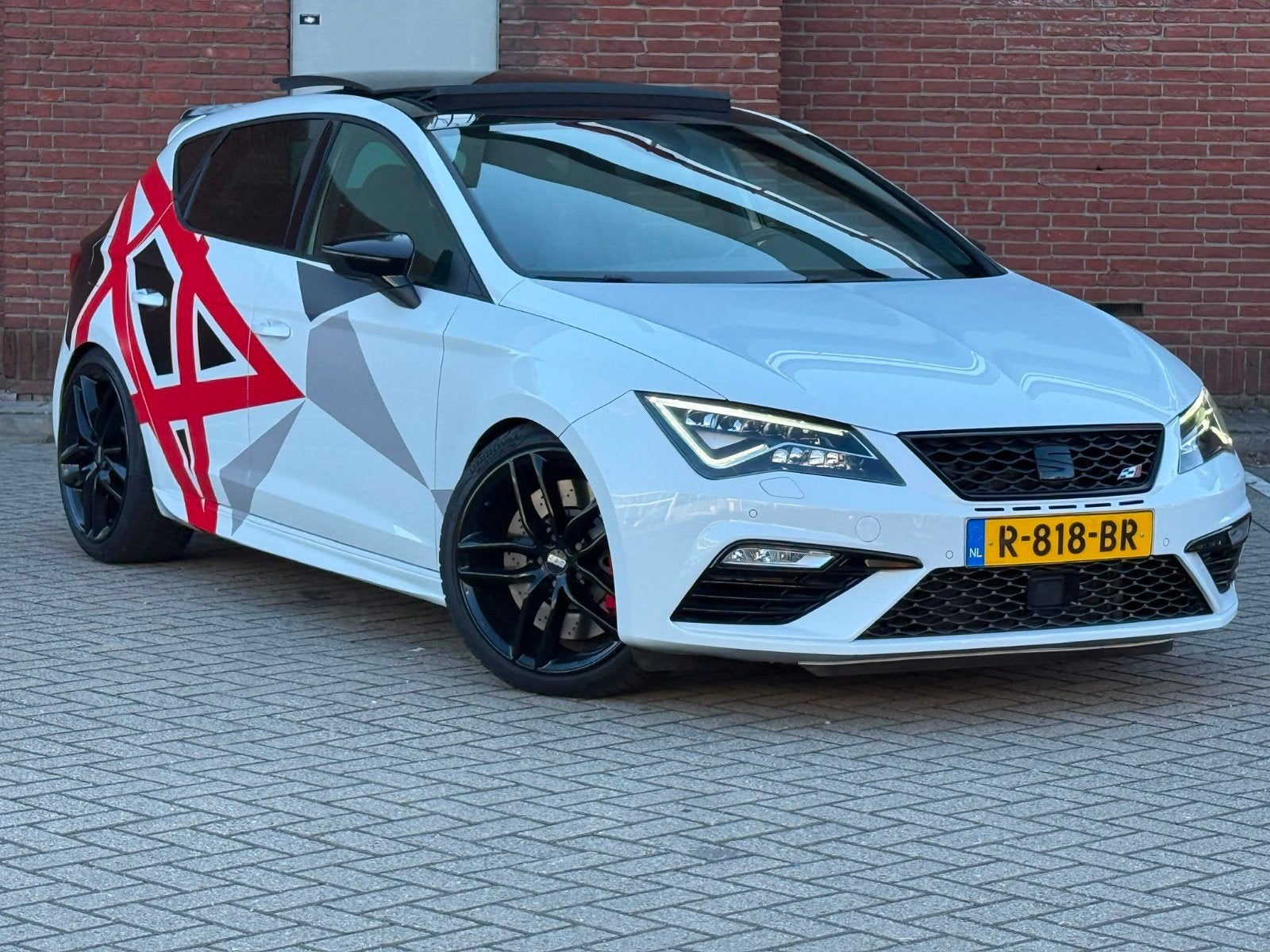 seat leon 
|400PK GETUNED PANO|BBS|SCHAALSTOE LEN, Auto's, Automaat, Leon, Alcantara, Wit