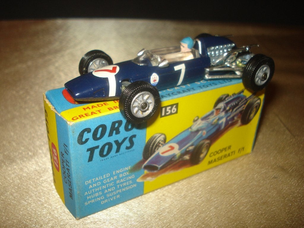 CORGI TOYS Ancienne Cooper-Maserati F/1 avec Boîte Originale, Ophalen of Verzenden, Zo goed als nieuw, Auto, Corgi