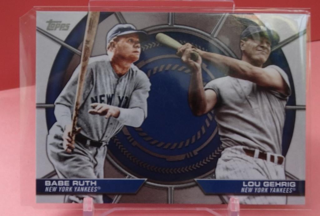 2025 MLB Topps Babe Ruth/Lou Gehrig #DD-20 - insert, Verzenden, Nieuw, Plaatje