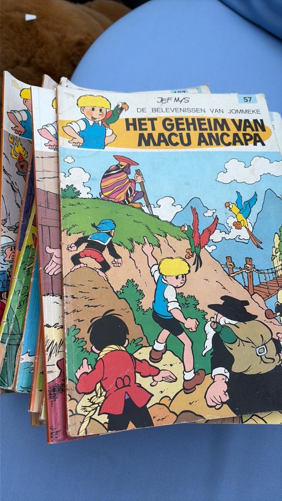 Strips van jommeke, Ophalen, Gelezen