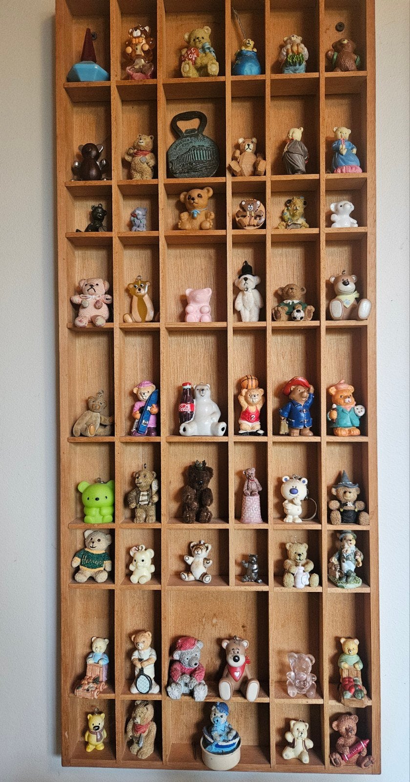 Letterbak met beertjes, Ophalen