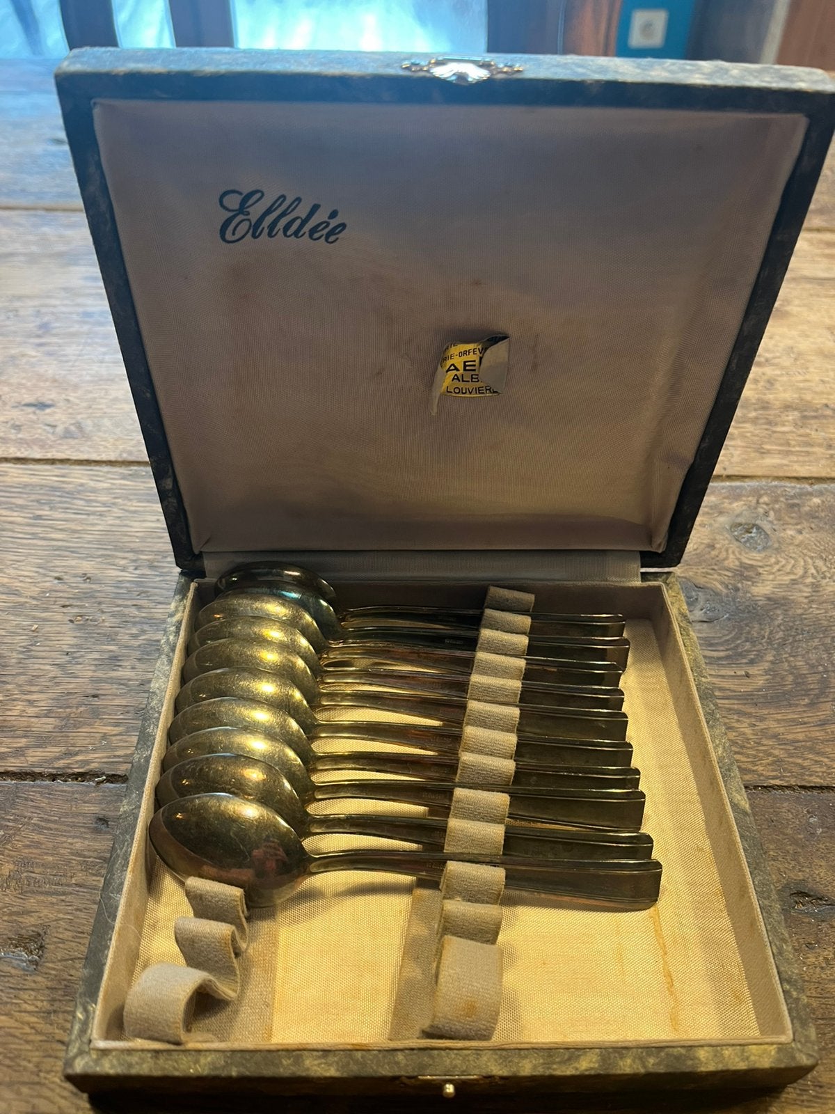10 cuilleres elldee 90, Antiek en Kunst, Ophalen of Verzenden