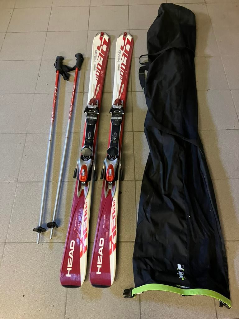 Ski latten Head Xenon xi 7.0, Ophalen, 160 tot 180 cm, Gebruikt, Carve