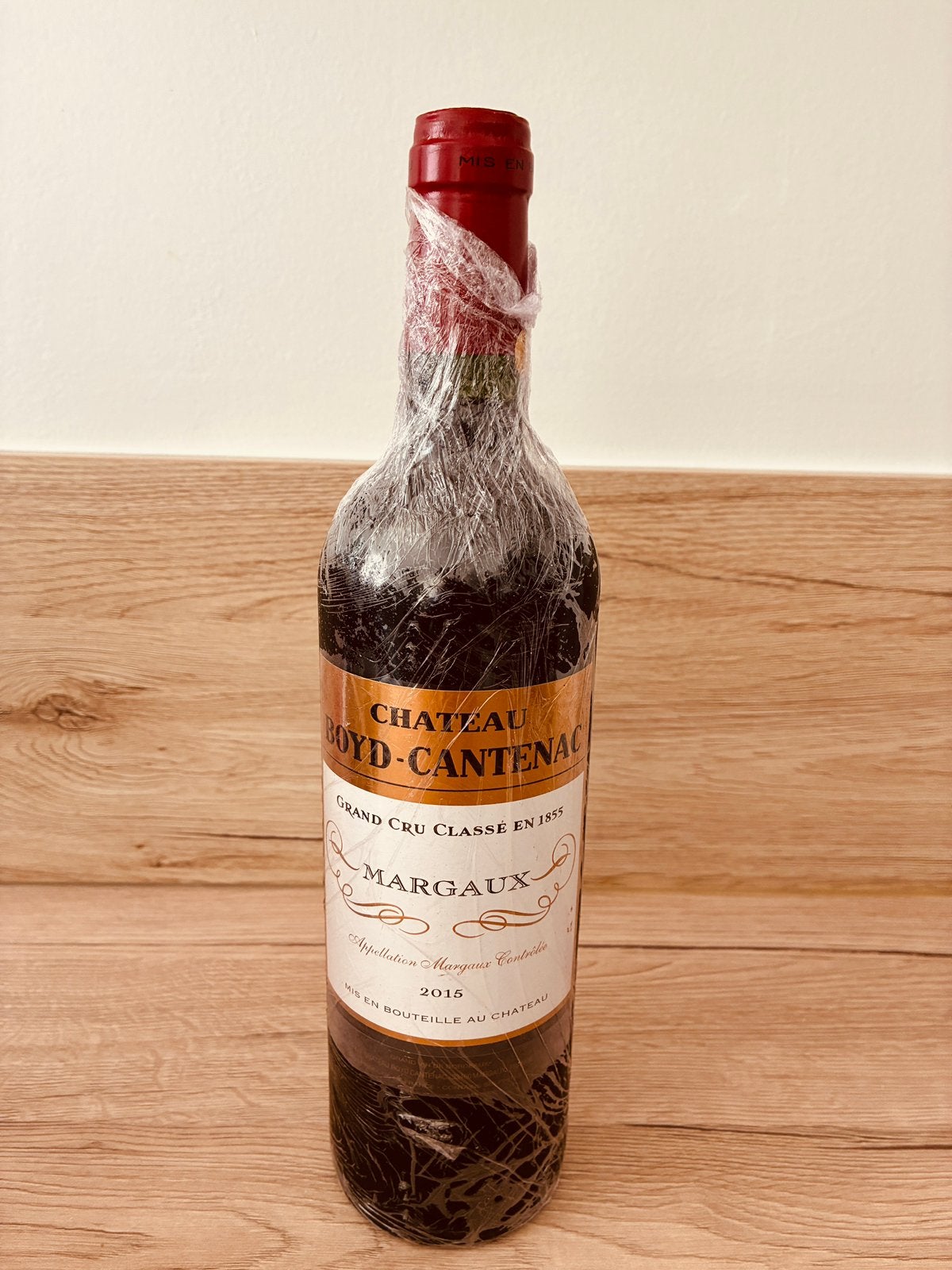 1 x chateau Boyd Cantenac 2015, Collections, Vins, Neuf, Pleine, Enlèvement, Vin rouge