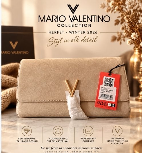 Mario Valentino handtas, Ophalen of Verzenden, Nieuw, Beige, Handtas