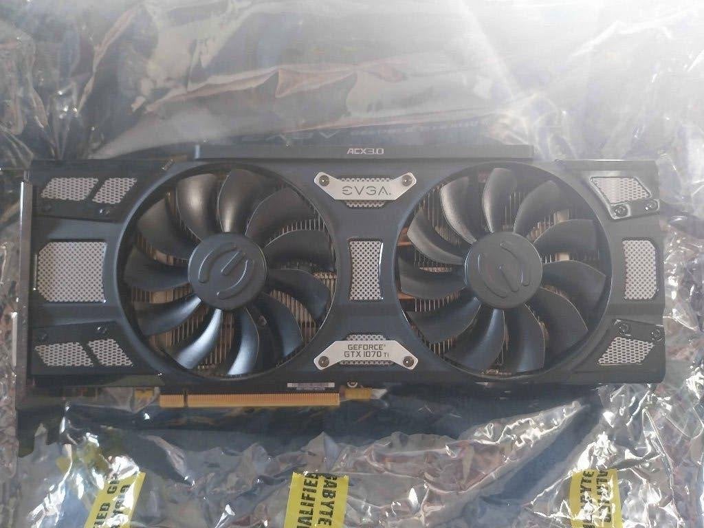 EVGA GTX 1070Ti, Computers en Software, Videokaarten, Ophalen, PCI-Express 3, Gebruikt, HDMI
