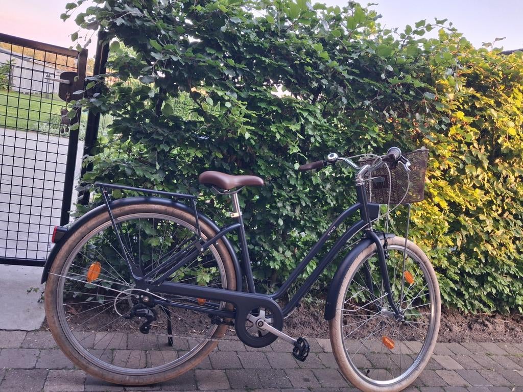 Stadsfiets ELOPS, Vélos & Vélomoteurs, Vélos | Vélos avec bac, Enlèvement, Comme neuf