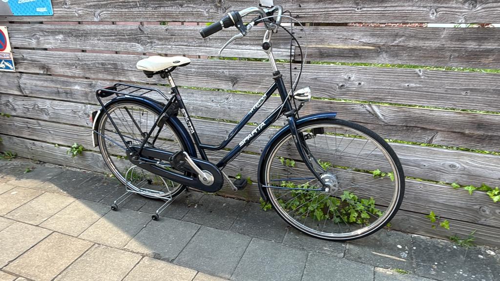 Dames fiets Sparta, Ophalen, Versnellingen, Zo goed als nieuw, 50 tot 53 cm