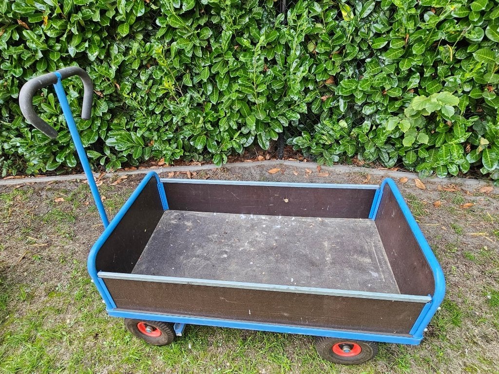 Professionele handtrekwagen / magazijnkar met zijwanden, Doe-het-zelf en Bouw, 100 liter of meer, Ophalen, Gebruikt, Transportkar