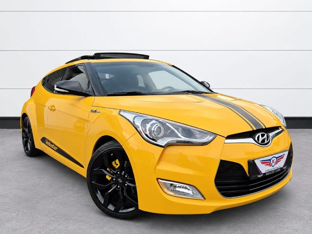 HYUNDAI VELOSTER 1.6 GDi*TOIT-PANO*LED*SEMI-CUIR*ECRAN*PDC*, Autos, Euro 5, Achat, 4 portes, Entreprise