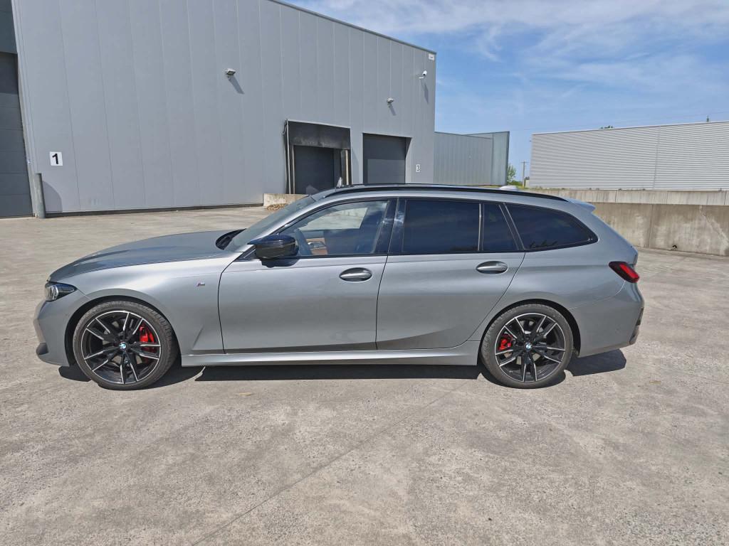 BMW 340D Touring M340 dXAS MHEV, Autos, BMW, Cuir, Argent ou Gris, Achat, Euro 6