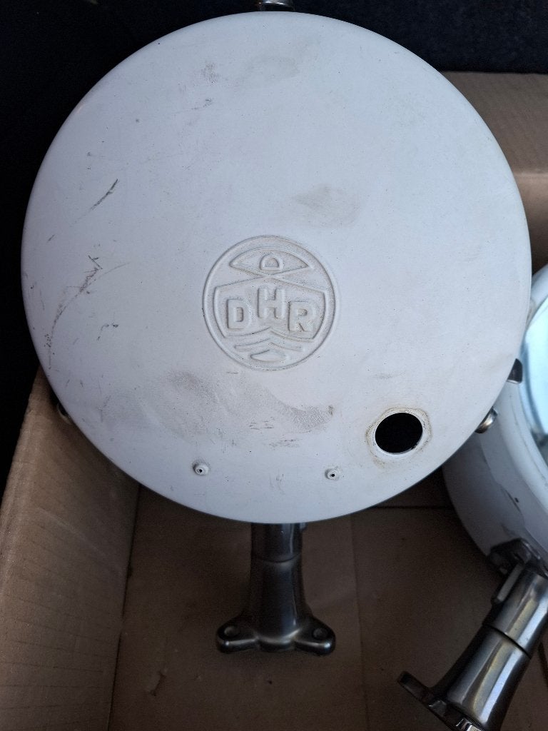 Setje van 2 zoeklichten, Watersport en Boten, Ophalen, Gebruikt, Elektra en Verlichting, Zeilboot of Motorboot