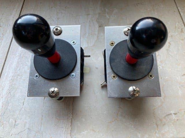 Joystick vintage (4 way) bijna niet gebruikt, Verzamelen, Automaten | Overige, Ophalen of Verzenden, Zo goed als nieuw