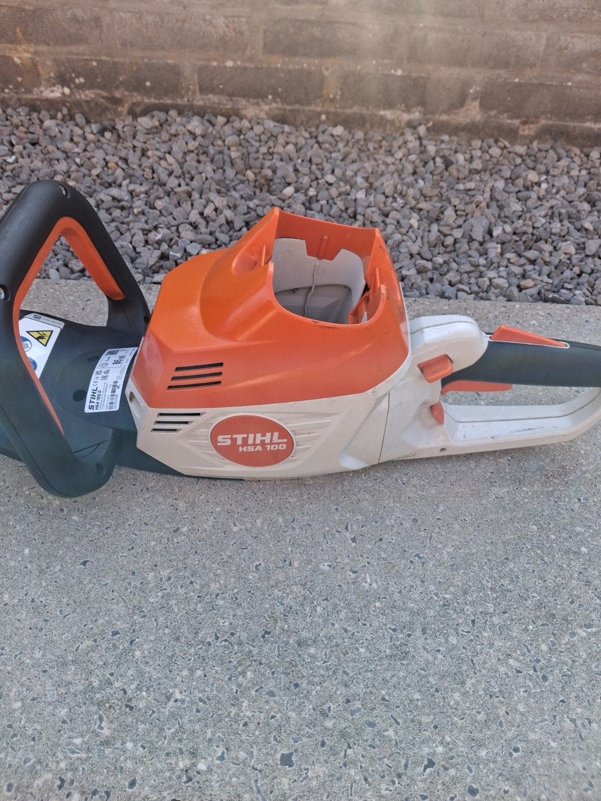 stihl heggenschaar, Tuin en Terras, Ophalen, Zo goed als nieuw, Accu, Stihl