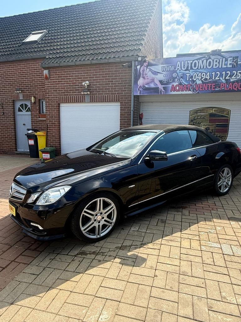 Mercedes E220cdi cabriolet pack Amg, Entreprise, Automatique, Achat, Cabriolet