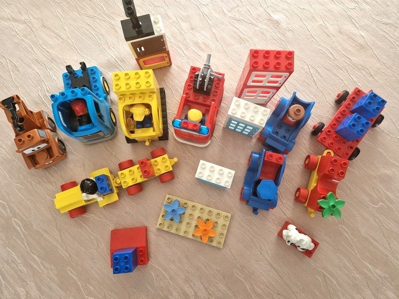 Auto's Duplo Lego, Enlèvement ou Envoi, Autres types, Duplo