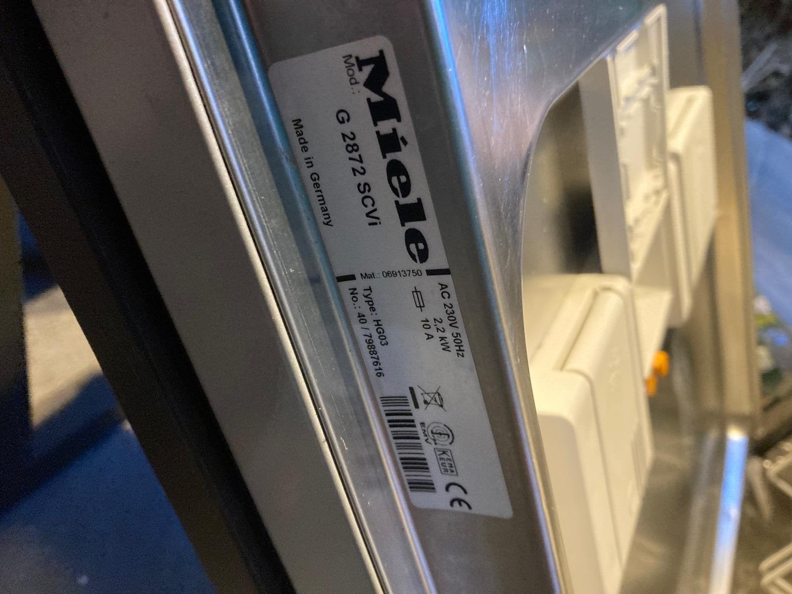 lave-vaisselle Miele encastrable, Elektronische apparatuur, Ophalen, Inbouw