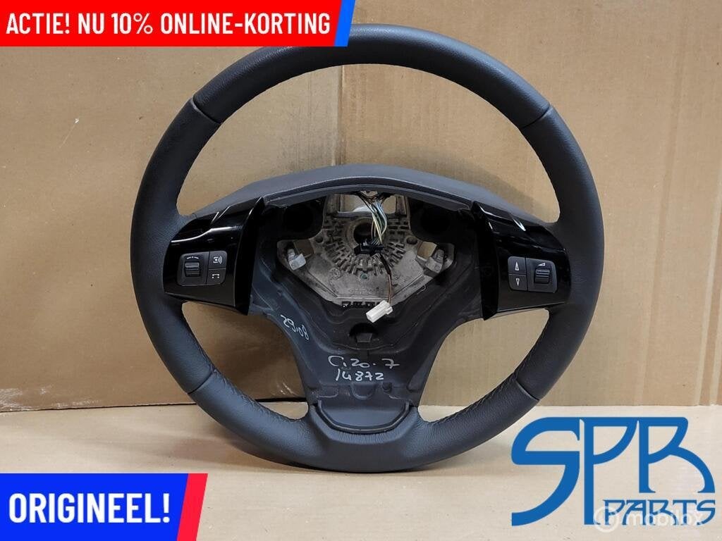 OPEL CORSA D MULTI Stuurwiel STUUR MF STUUR HOOGGLANS ZWART, Gebruikt, OPEL, Opel, Ophalen of Verzenden