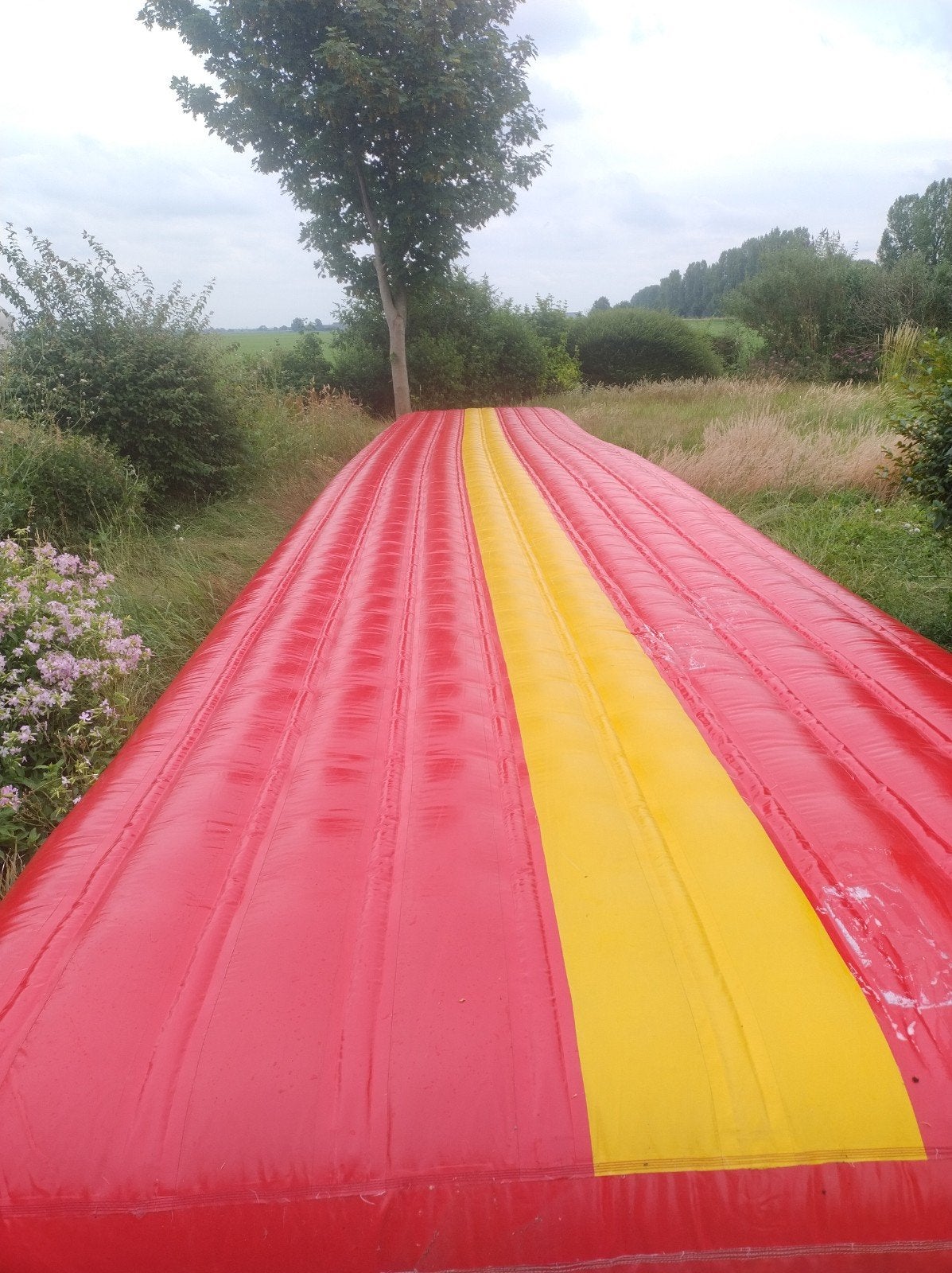 Tumblingbaan 15 x 2,5 meter, Sport en Fitness, Turnen, Ophalen
